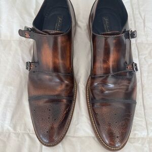 Johnson & Murphy, size 10, Fits like a 10.5, brown